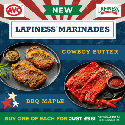 NEW MARINADES OFFER – Get one of each for just £98!